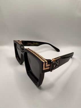Louis Vuitton Millionaire Sunglasses Black & Gold 1.1 Style